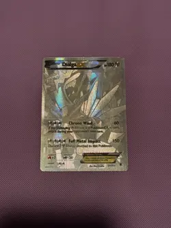 Pokemon Dialga EX Full Art Secret Rare Silver Card 122/119 Phantom Forces - Image 1