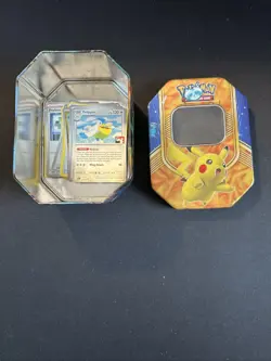 TCG Lot Pikachu Tin 40 Play! Tournament Prize Pack Promo Series Stamped Cards - Image 1
