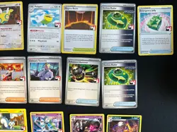 TCG Lot Pikachu Tin 40 Play! Tournament Prize Pack Promo Series Stamped Cards - Image 4