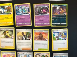 TCG Lot Pikachu Tin 40 Play! Tournament Prize Pack Promo Series Stamped Cards - Image 5