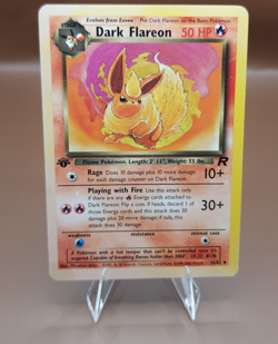 Pokemon Card - Dark Flareon Team Rocket 35/82 Uncommon 1st Edition - Image 1