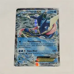 Pokemon Greninja EX Promo Holo XY XY20 English Basic Water 170HP TCG Card - Image 1