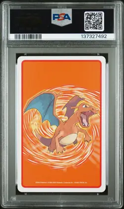 2004 POKEMON FIRERED VERSION PLAYING CARDS 5 OF CLUBS PIDGEOTTO PSA 9 - Image 2