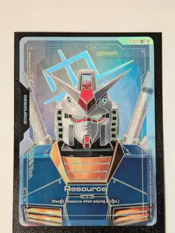 Gundam RX-78-2 Resource R-002 C++ - Gundam Card Game Newtype Rising NM - Image 1