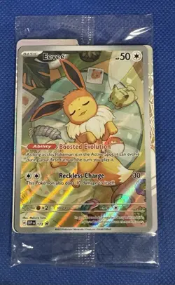 SV: Scarlet & Violet Promo Card Holo -Eevee #173 - Sealed - Image 3
