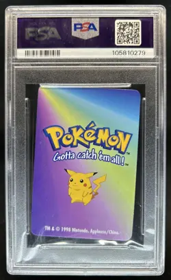 1998 Pokemon KFC Mini Cards Charizard #06 PSA 10 GEM MINT - Image 2