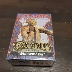 Magic the Gathering: Exodus Theme Deck- Widowmaker - Image 1