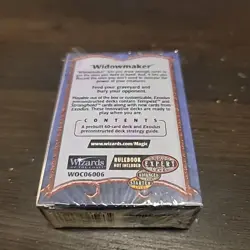 Magic the Gathering: Exodus Theme Deck- Widowmaker - Image 3