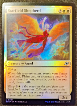 2025 Magic: The Gathering Edge of Eternities Starfield Shepherd #37 Foil - Image 1