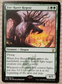 Foe-Razer Regent Dragons of Tarkir - Magic the Gathering Mtg - Image 1