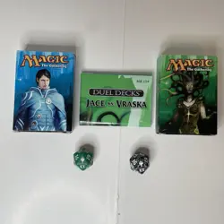Magic The Gathering Duel Deck Jace Vs Vraska. Complete Set. - Image 1