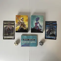 Magic The Gathering Duel Deck Elspeth Vs Kiora. Complete. - Image 1