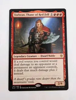 Torbran, Thane of Red Fell Throne of Eldraine • Regular MTG - Image 1