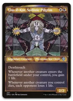 Elas il-Kor, Sadistic Pilgrim (Showcase) #297 NM Dominaria United DMU Magic MTG - Image 1