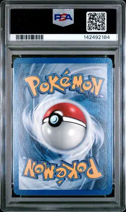 2001 POKEMON GAME MOVIE POKEMON 3 MOVIE PROMO #34 ENTEI-REVERSE FOIL PSA 7 - Image 2