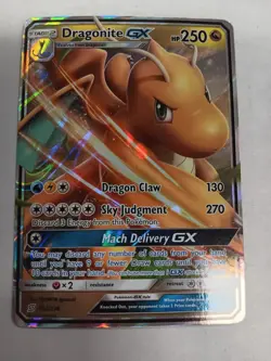 2019 Pokemon Dragonite GX 152/236 trading card - Image 1