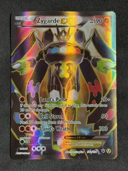Pokemon TCG XY Fates Collide Premium #54a/124 Zygarde ex Full Alternate Art - Image 1