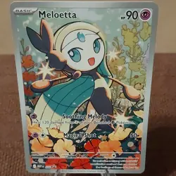 Meloetta 026 Illustration Rare Me: Mega Evolution Promo 90HP Holo Pokemon TCG - Image 1