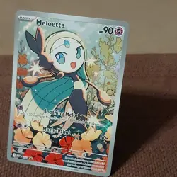 Meloetta 026 Illustration Rare Me: Mega Evolution Promo 90HP Holo Pokemon TCG - Image 5
