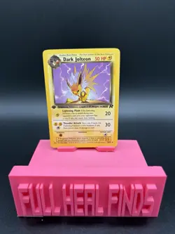 Pokemon TCG Dark Jolteon 38/82 1st Edition Non-Holo Card - MP Condition - Image 1
