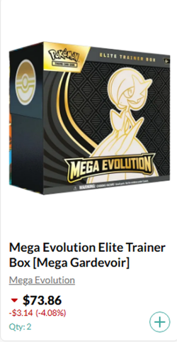 Pokemon TCG: Mega Evolution Elite Trainer Box (Mega Gardevoir) ME01 Sealed - Image 4