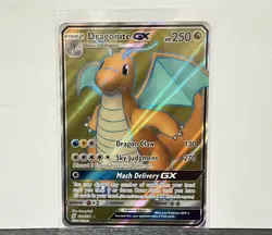 Pokemon Dragonite GX full art 229/236 Unified Minds + other Ultra Rare Holo Card - Image 3