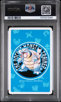 1998 POKEMON BLUE VERSION PLAYING CARDS JACK OF HEARTS #127 PINSIR PSA 10 - Image 2