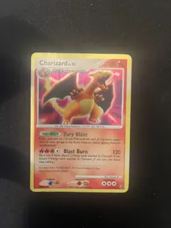 Charizard 2007 Secret Wonders 3/132 Holographic Pokemon Card | Heavily Played - Image 1
