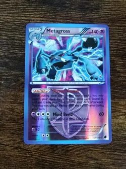 Team Plasma's Metagross 52/116 Plasma Freeze Reverse Holo Pokemon Card - Image 1