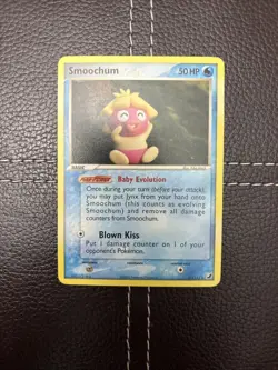 Pokemon TCG - Smoochum - 31/115 - EX Unseen Forces - LP Rare (2005) - Image 1