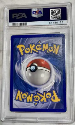 Pokemon 1999 Base Set Water Energy 102/102 PSA 10 Common Regular Wizards - Image 2