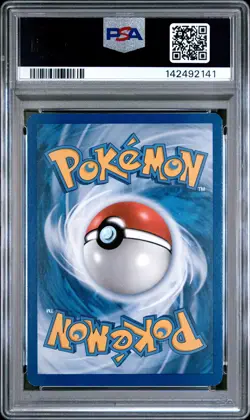 2008 POKEMON DIAMOND & PEARL STORMFRONT PRERELEASE #46 PILOSWINE PSA 8 - Image 2
