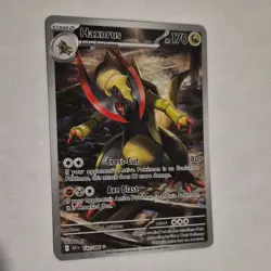 Pokemon Haxorus 147/086 Sv: Black Bolt Holo Illustration Rare HP 170 - Image 1
