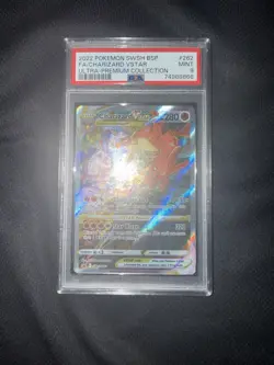 Pokemon Charizard VSTAR SWSH262 Promo Holo Ultra-Premium Collection PSA 9 - Image 1