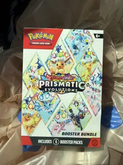 Pokemon TCG Prismatic Evolutions Booster Bundle - New Factory Sealed 6 Packs 🔥 - Image 1