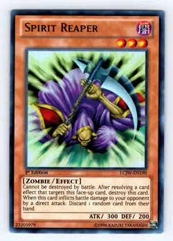 Yugioh Spirit Reaper LCJW-EN190 Ultra Rare - NM 💎 - Image 1