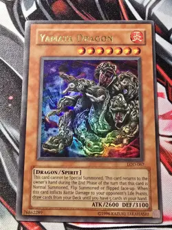 Yugioh! Yamata Dragon LOD-067 Legacy of Darkness Ultra Rare Unlimited Ed - LP - Image 1