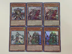 Yugioh Ancient Warriors Deck Ambitious Cao De Graceful Zhou Gong - Free Pack - Image 1