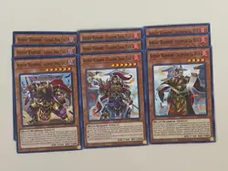 Yugioh Ancient Warriors Deck Ambitious Cao De Graceful Zhou Gong - Free Pack - Image 2