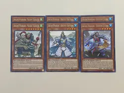 Yugioh Ancient Warriors Deck Ambitious Cao De Graceful Zhou Gong - Free Pack - Image 3