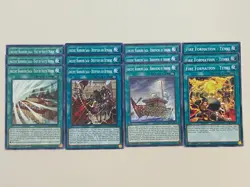 Yugioh Ancient Warriors Deck Ambitious Cao De Graceful Zhou Gong - Free Pack - Image 4