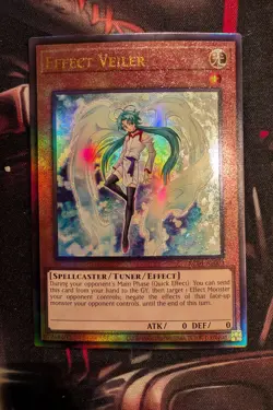 YuGiOh RC04-AE003 Ultimate Rare Effect Veiler ASIAN ENGLISH - Image 1
