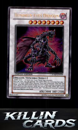 Hundred-Eyes Dragon JUMP-EN039 Ultra Rare Shonen Jump Magazine Promos YuGiOh Car - Image 1