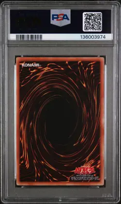 2008 YU-GI-OH! JAPANESE PROMO SHONEN JUMP MAGAZINE #JP012 DARK MAGICIAN PSA 9 - Image 2