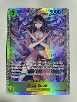 Nico Robin (055) EB03-055 Extra Booster: One Piece Heroines Edition Foil - Image 1