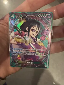 One Piece English Tashigi SP EB03-018 SR Alt Art Heroines Edition Near Mint - Image 3