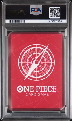 2025 ONE PIECE PROMOS BVB X ONE PIECE MATCH DAY 2025 #003 MONKEY D. LUFFY PSA 9 - Image 2