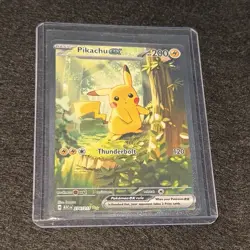 Pokemon Pikachu EX ASCEN Rare Holo Thunderbolt 276/217 200 HP 120 Attack - Image 1