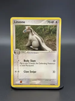 Linoone 34/106 Emerald Regular (MP) VINTAGE POKEMON CARDS - Image 1