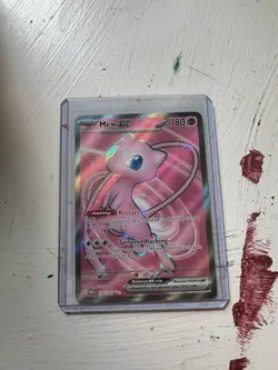 Pokemon TCG Mew ex Scarlet & Violet-151 193/165 Holo Ultra Rare - Image 1